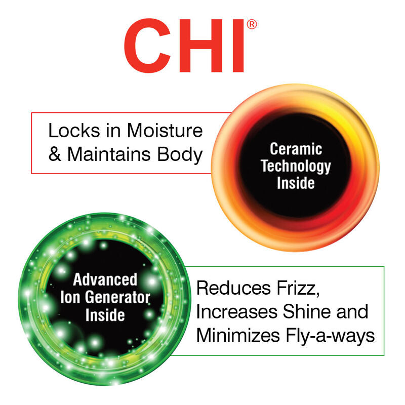 Chi 3 in 1 Round Blowout Brush