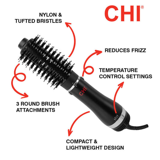 Chi 3 in 1 Round Blowout Brush