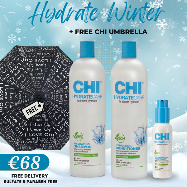 CHI Hydrate Care Winter Trio + Free Umbrella