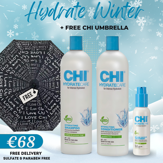 CHI Hydrate Care Winter Trio + Free Umbrella