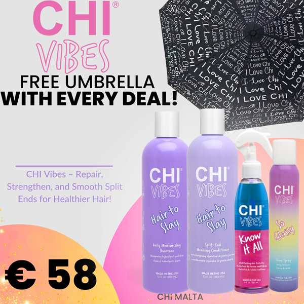 CHI Vibes 4 Products + Free Umbrella