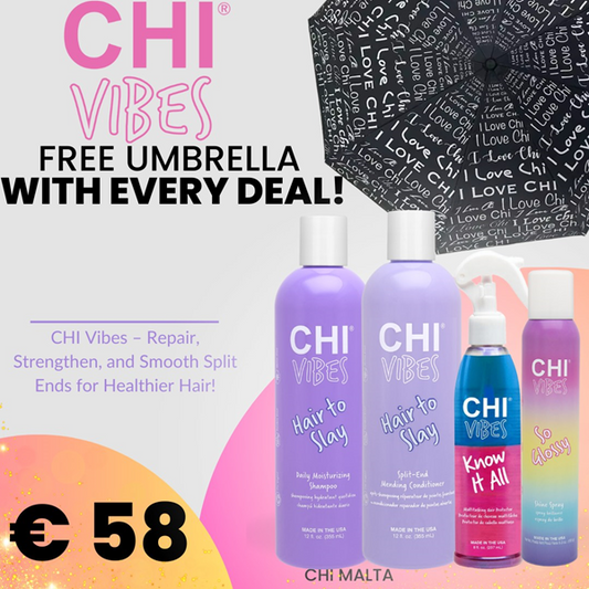 CHI Vibes 4 Products + Free Umbrella