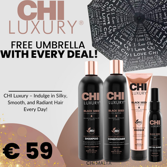 CHI Luxury 4 Products + Free Umbrella
