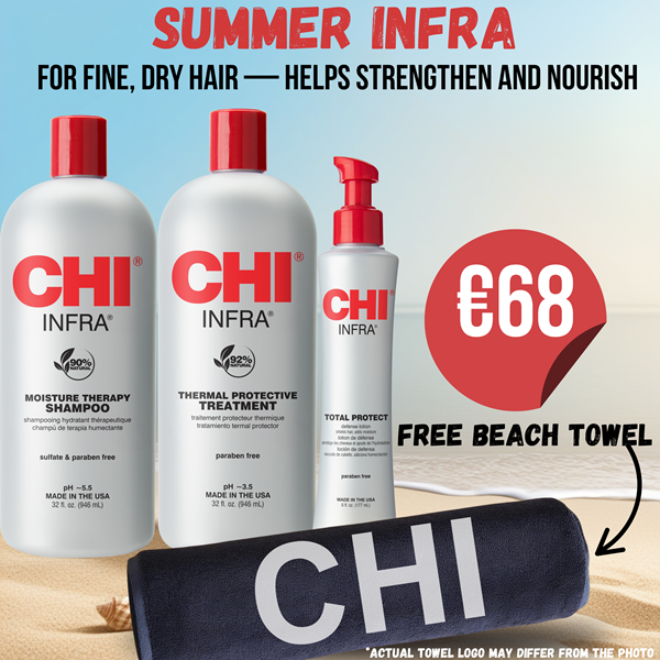 CHI Infra + FREE BEACH TOWEL 2025