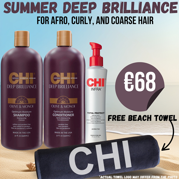 CHI Deep Brilliance + Free CHI  Towel