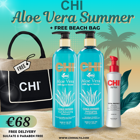CHI Aloe Vera + Beach Bag