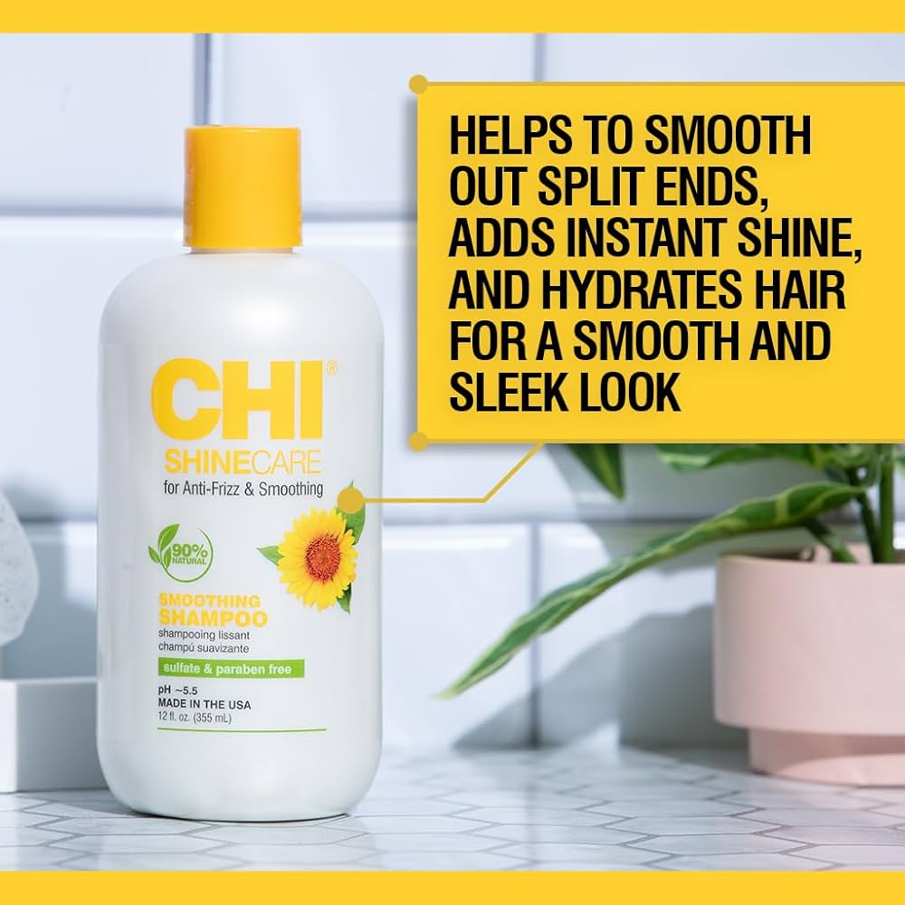 CHI SHINECARE - SMOOTHING SHAMPOO 355ML
