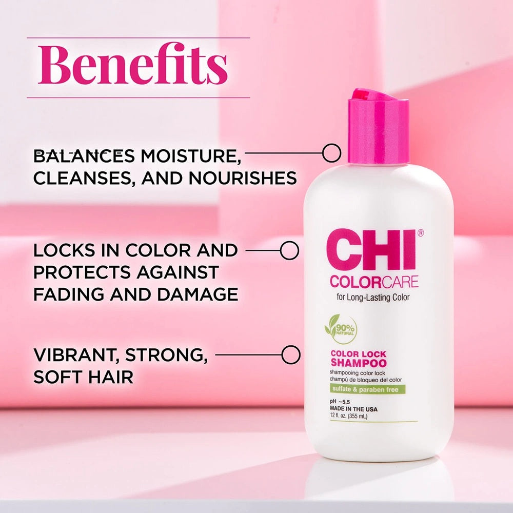 CHI ColorCare – Color Lock Shampoo 355ml