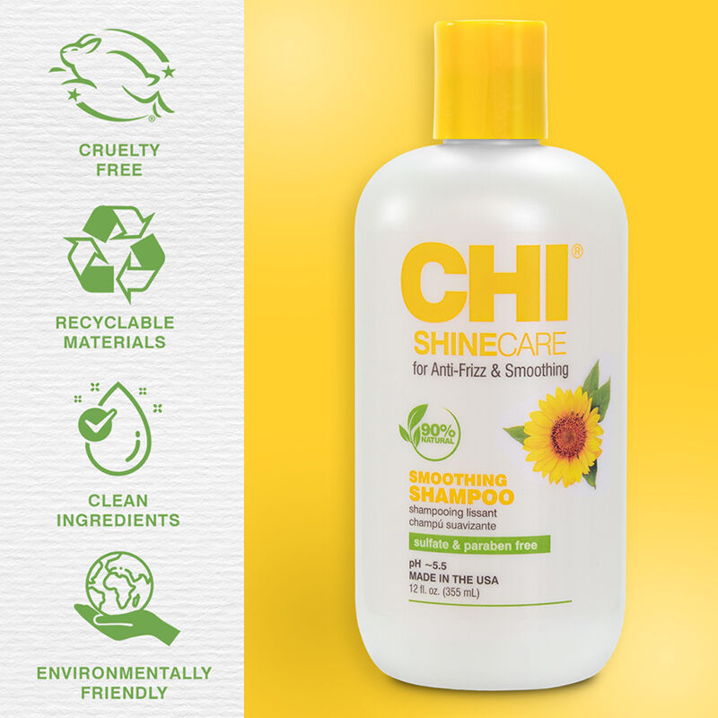CHI SHINECARE - SMOOTHING SHAMPOO 355ML