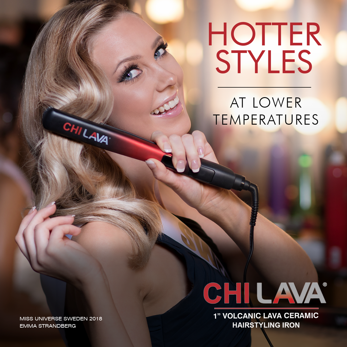 CHI Lava Iron Black - Award Winning