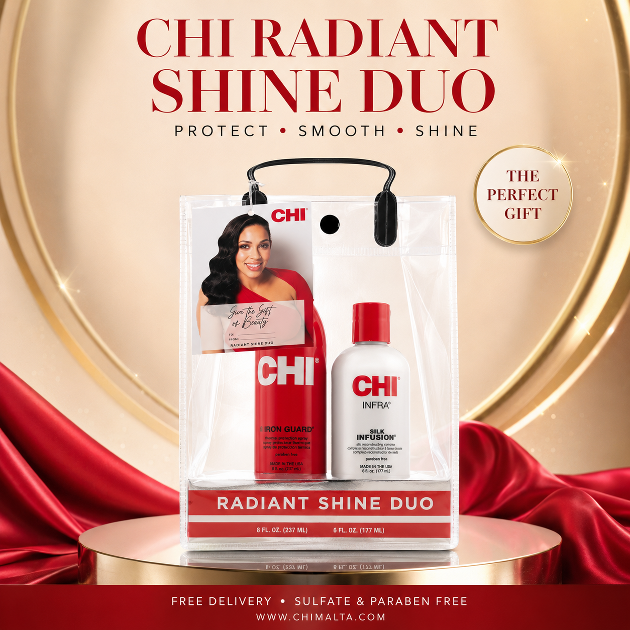 Chi Styling Radiant Shine Duo Bag 2-Pc. Value Set - 6 Oz.
