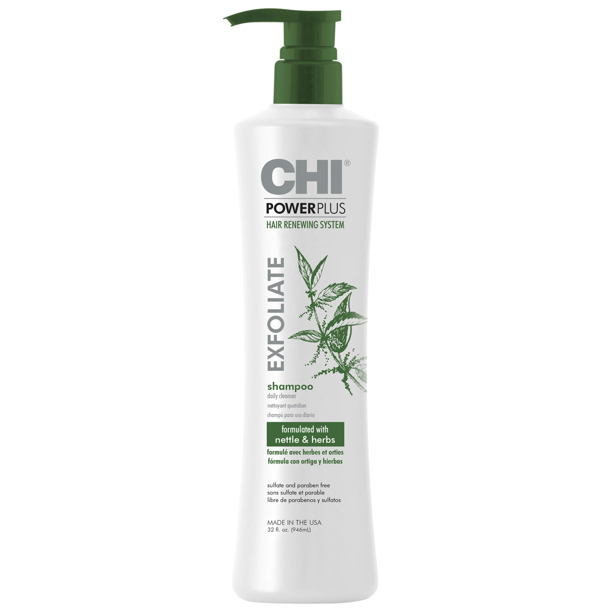 POWERPLUS EXFOLIATE SHAMPOO 32 Oz. 946 Ml