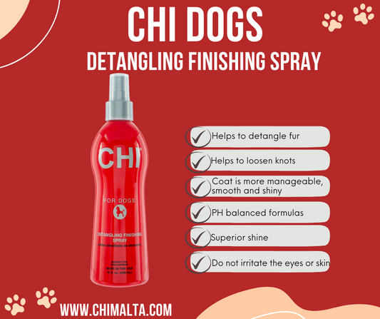 CHI PETS DOGS DETANGLING FINISHING 296ML