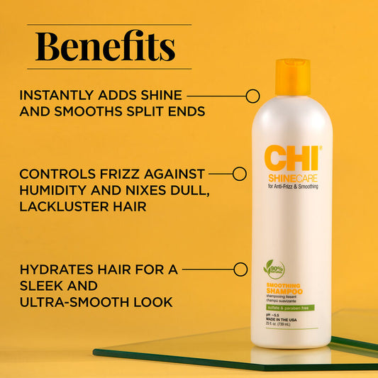 CHI SHINECARE - SMOOTHING SHAMPOO 739ML