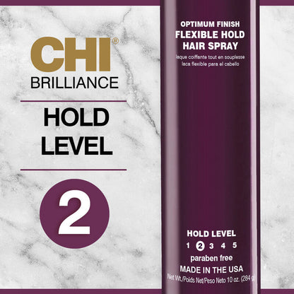 DEEP BRILLIANCE FLEXIBLE HOLD SPRAY BIG 10.oz