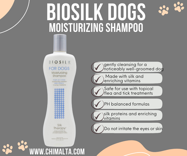 Biosilk Pets Moisturizing Shampoo 355Ml for dogs