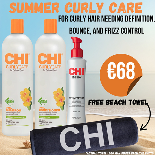 CHI Curly Care + Free CHI Towel