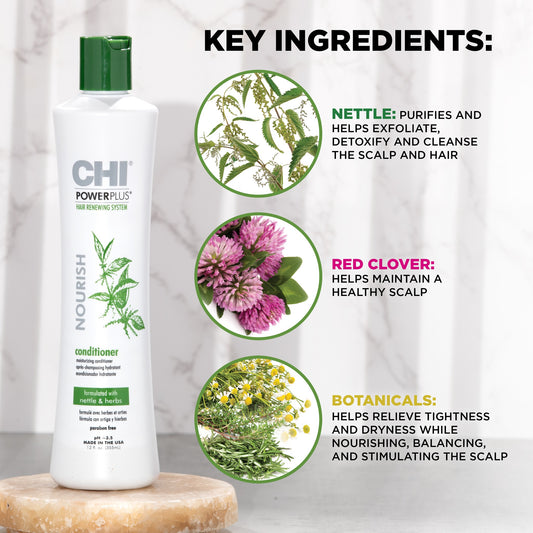 CHI Power Plus Nourish Conditioner 355 ml