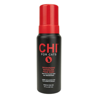 CHI PETS CAT DEODORIZING WATERLESS FOAM WASH