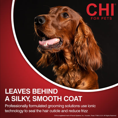 CHI PETS FOR DOGS ROSE HIP OIL MOISTURIZING WATERLESS BATH SPRAY ( DOGS )