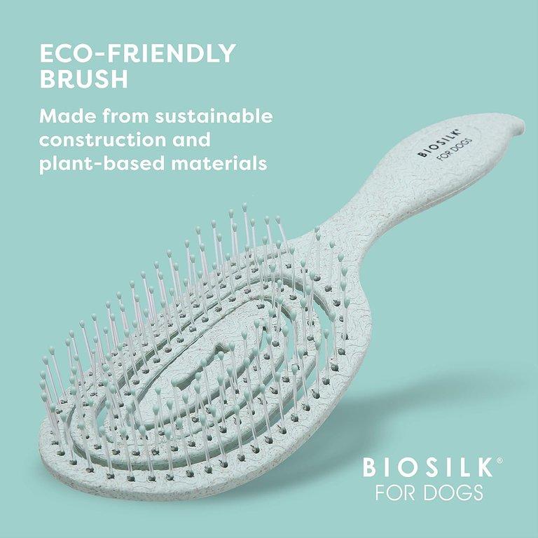 Biosilk eco-friendly Detangling pin brush for Dogs