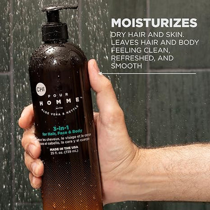 CHI MAN POUR HOMME-3-IN-1 25OZ