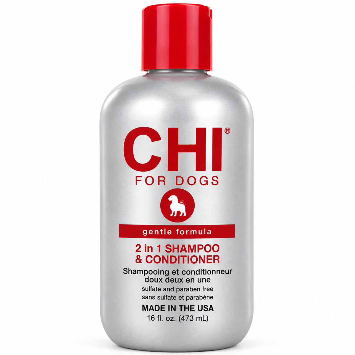 CHI Pets Gentle 2 In 1 Shampoo & Conditioner 473Ml for dogs