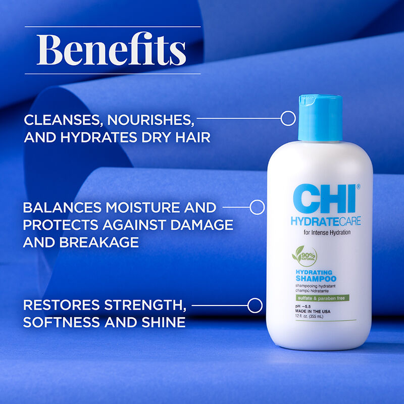 CHI Hydrate Care – Hydrating Shampoo 355Ml