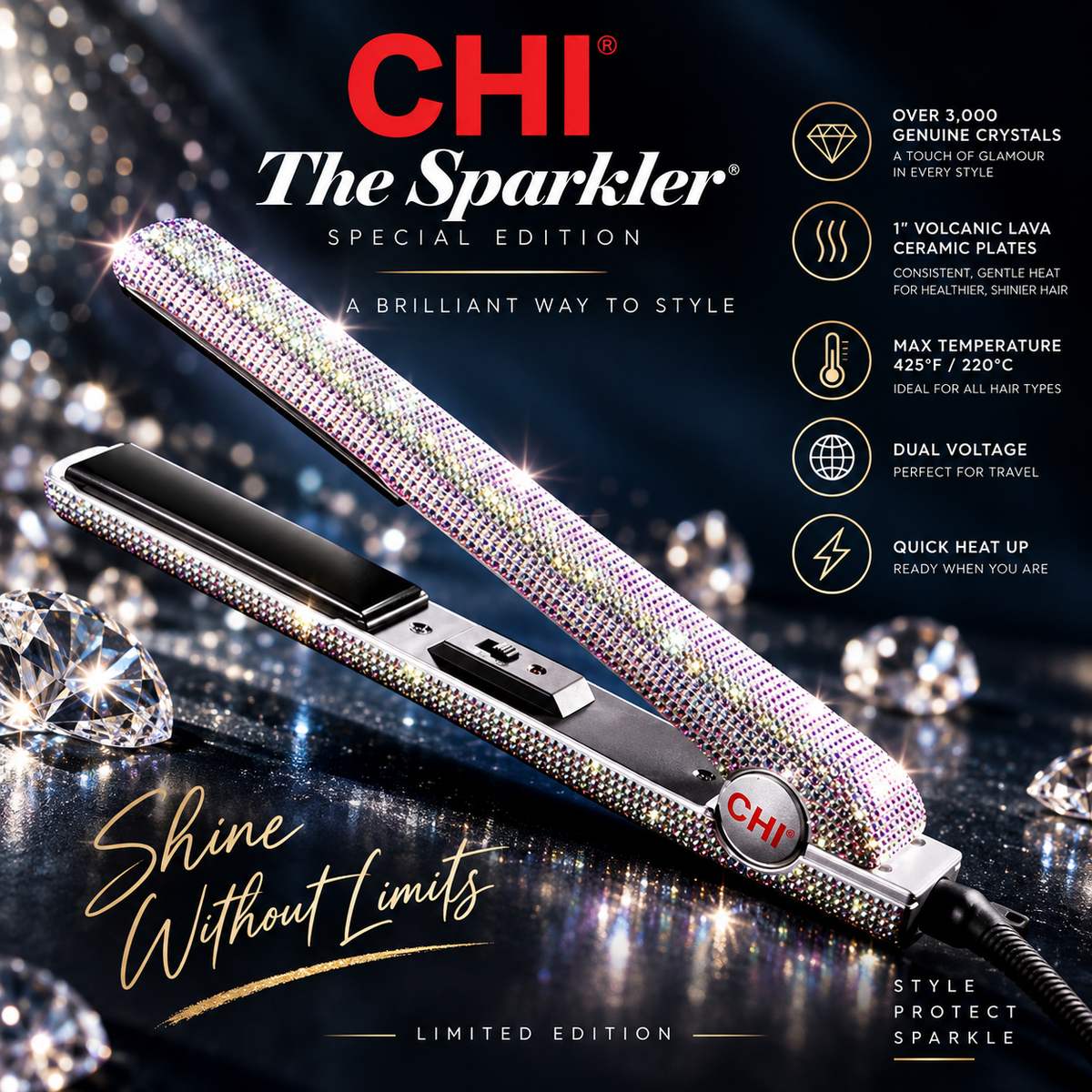 Chi Sparkler Iron - Limited Edition