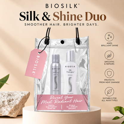 Biosilk Silk Therapy Silk & Shine On Duo